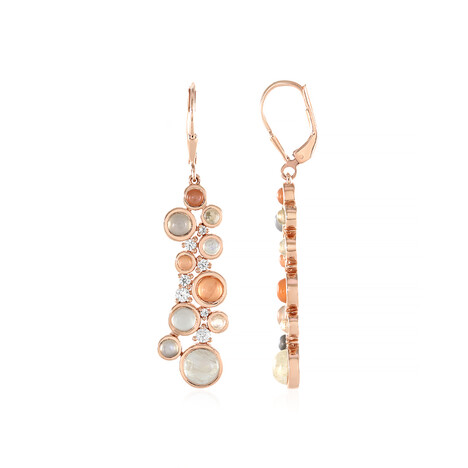 Mondstein-Silberohrringe (KM by Juwelo)