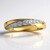 Anello in oro con Diamante SI1 (G) (Annette)