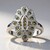 Anello in argento con Diamante Rose de France SI1 di Argyle (Annette classic)