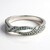 Anello placcato in platino con Diamante Fancy