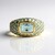 Bague en or et Aigue-Marine Santa Maria (KM by Juwelo)