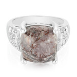 Anello in argento con Diaspro Dentritico Sonora