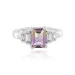 Bague en argent et Amétrine