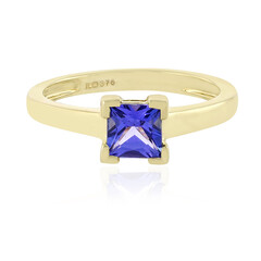 Anillo en oro con Tanzanita AAA