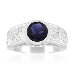 Madagascar Iolite Silver Ring (de Melo Essence)