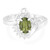 Bague en argent et Tourmaline cuprifère