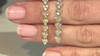 Gouden oorbellen met IF (G) Diamanten (de Melo Gold)