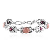 Bracciale in argento con Rodocrosite (Desert Chic)