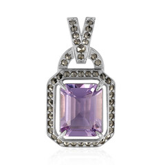 Ciondolo in argento con Ametista Rose de France (Annette classic)