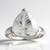 Anello in argento con Kunzite Bianca