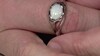 Anillo en plata con Ópalo de Australia