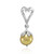 Colgante en plata con Perla Freshwater (MONOSONO COLLECTION)