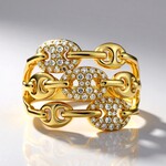 Anello in oro con Diamante I1 (H) (CIRARI)