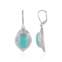 Boucles d'oreilles en argent et Turquoise