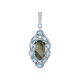 Ciondolo in argento con Labradorite