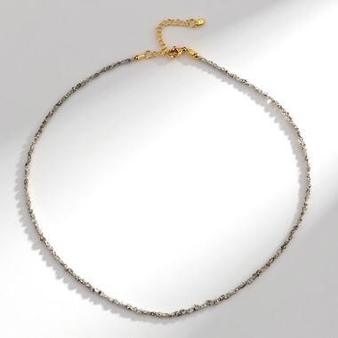 Silver Diamond Silver Necklace