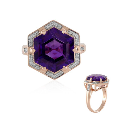 Sambia-Amethyst-Goldring (SUHANA)