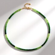 Collar en plata con Tsavorita de Tanzania