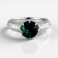 Mezezo Opal Silver Ring (de Melo Essence)
