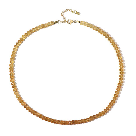 Kaiserlicher Topas-Silberhalskette