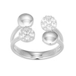 Anello in argento con Zircone