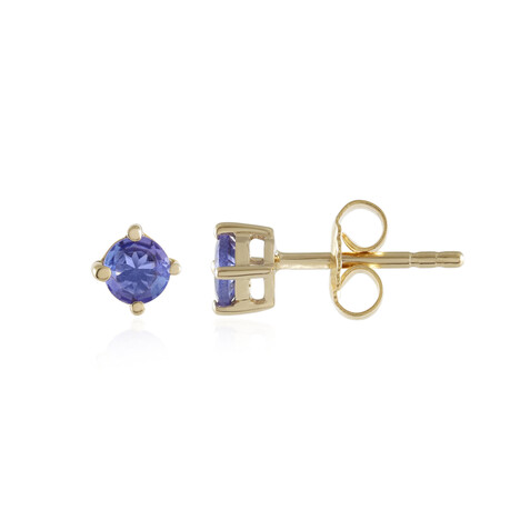 Tanzanite Silver Earrings