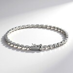 Bracciale in argento con Zircone (Adela Silber)