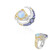 Welo-Opal-Silberring (Gems en Vogue)