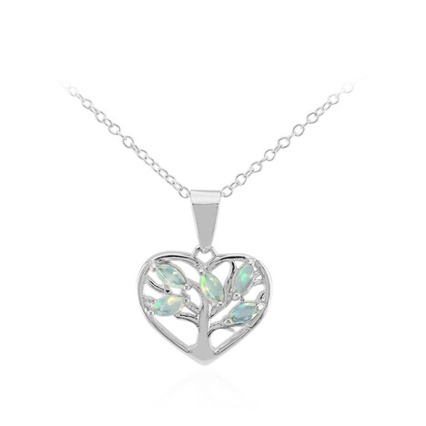 Welo-Opal-Silberhalskette