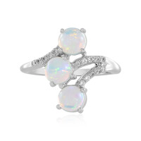 Anello in argento con Opale di Welo