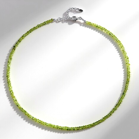 Collana in argento con Peridoto