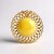 Ciondolo in argento con Ambra Milky Baltica (dagen)