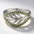 Anello placcato in platino con Diamante Fancy