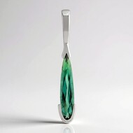 Zilveren hanger met een indigoliet (Adela Silber)