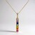 Collana in oro con Zaffiro Fancy (CIRARI)