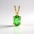 Ciondolo in argento con Lemshuku Tsavorite