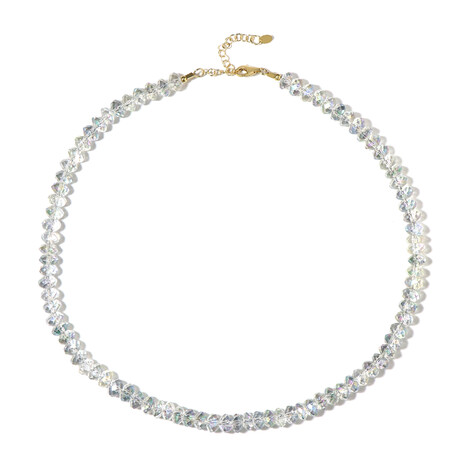 Collar en plata con Cuarzo Angel Aura