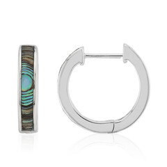 Pendientes en plata con Concha de Abalone