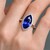 Bague en or et Tanzanite AAA (CIRARI)