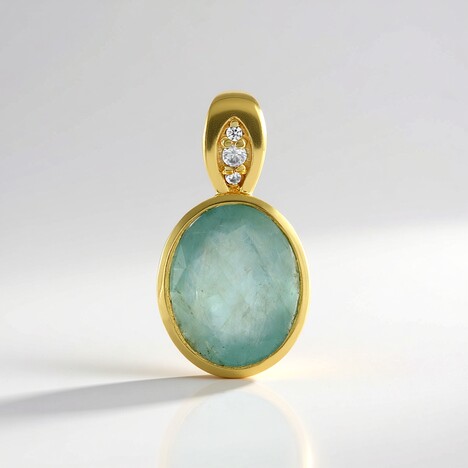 Ciondolo in argento con Grandidierite