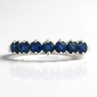 Gouden ring met Blauwe Ceylon saffieren (CIRARI)