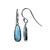 Orecchini in argento con Larimar