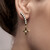 Pendientes en plata con Perla plateada Freshwater