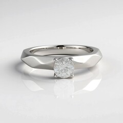 Anello in argento con Zircone