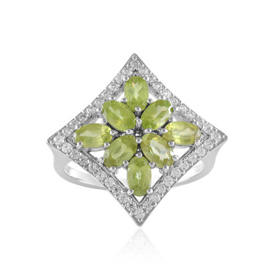 Bague en argent et Sphène