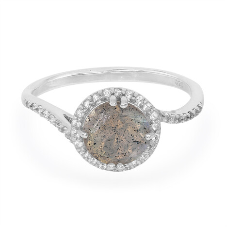 Spektrolith-Silberring