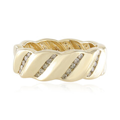 Anello in oro con Diamante Champagne I3 (de Melo)