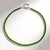 Collana in argento con Diopside Russo
