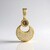 Pendentif en or et Diamant champagne I2 (Ornaments by de Melo)