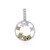 Pendentif en or et Diamant jaune I2